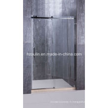 Porte de douche en acier inoxydable